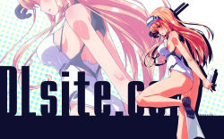Rule 34 | 1girl, arms behind back, blush, bottle, dille blood, diving mask, dlsite.com, flippers, goggles, highres, legs, long hair, long legs, looking back, one-piece swimsuit, open mouth, orange hair, refeia, rumblefish, scuba, shadow, snorkel, solo, standing, standing on one leg, swimsuit, thighs, wallpaper, water bottle, wet, zoom layer