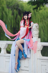 Rule 34 | cosplay, luo tianyi, luo tianyi cosplay, photo (medium), red lotus, red lotus cosplay, vocaloid, vocanese, vsinger