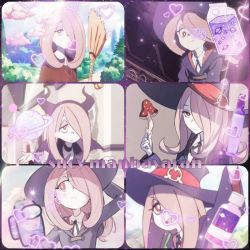 Rule 34 | little witch academia, mushroom, sucy manbavaran, tagme, witch