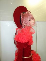 Rule 34 | another blood, braid, cosplay, demonbane, dress, frills, gown, izaki nokoru, photo (medium), pink hair