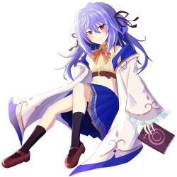 Rule 34 | 1girl, absurdres, belt, black ribbon, black socks, blue brooch, blue hair, blue skirt, blush, book, bow, bowtie, breasts, brown belt, brown footwear, brown shirt, chest belt, closed mouth, coat, commentary request, crop top, frilled sleeves, frills, full body, green hair, hair between eyes, hair intakes, hair ribbon, highres, hiyoku no crosspiece, holding, holding book, long bangs, long hair, long sleeves, looking at viewer, mary janes, midriff, mole, mole under eye, multicolored hair, nanashi inc., navel, open clothes, open coat, orange bow, orange bowtie, plaid trim, red eyes, ribbon, salmon231, shirt, shoes, simple background, skirt, sleeveless, sleeveless shirt, small breasts, smile, socks, solo, striped clothes, striped shirt, suzumi nemo, suzumi nemo (1st costume), two-tone hair, two side up, vertical-striped clothes, vertical-striped shirt, virtual youtuber, white background, white coat