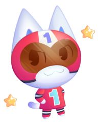 Rule 34 | animal crossing, cat, hands on own hips, kid cat (animal crossing), nintendo, source request, star, transparent background