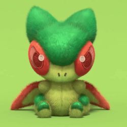 Rule 34 | 3d, animated, animated gif, character doll, cortoony, creatures (company), flygon, full body, game freak, gen 3 pokemon, green background, green theme, nintendo, photorealistic, pokemon, pokemon (creature), realistic, red eyes, shadow, simple background, sitting, solo, spinning, still life