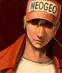 Rule 34 | 1boy, baseball cap, blonde hair, fatal fury, hat, male focus, snk, solo, terry bogard, the king of fighters, yu 65026