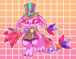 Rule 34 | blue eyes, clown, digimon, digimon (creature), gloves, hat, holy ring, ribbon, tailmon, toy