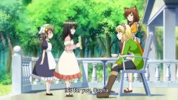 Rule 34 | animated, anime screenshot, cayna, leadale no daichi nite, luka (leadale), lytt, roxine, sound, tagme, video