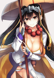 Rule 34 | beads, bikini, borushichi, breasts, cleavage, fate/grand order, fate (series), highres, jewelry, necklace, prayer beads, solo, swimsuit, tagme, xuangzang sanzang (fate)