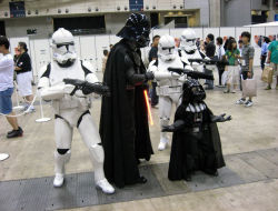Rule 34 | armor, asian, cosplay, darth vader, photo (medium), source request, star wars, stormtrooper, weapon