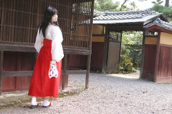 Rule 34 | character request, cosplay, japanese clothes, miko, mizuhara arisa, photo (medium), source request