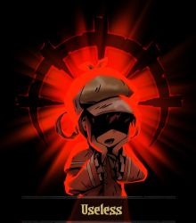 Rule 34 | 1girl, affliction (darkest dungeon), capelet, darkest dungeon, facing viewer, hair rings, hands on own cheeks, hands on own face, hands up, hat, long sleeves, open mouth, shaded face, sherlock shellingford, solo, tantei opera milky holmes, viroa