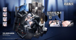 Rule 34 | 1girl, alcohol, animal skull, arm belt, arm up, armpits, ashtray, azur lane, ballistic shield, bandaged arm, bandages, bare shoulders, belt, black footwear, black gloves, black pants, boots, bottle, breasts, chair, choker, cleavage, crop top, crossed legs, cuffs, expressions, gloves, gun, hammer, hand up, handcuffs, handgun, highres, holding, holster, lamp, large breasts, long hair, looking at viewer, midriff, mole, mole under eye, monitor, navel, official alternate costume, official art, pants, pistol, reclining, red eyes, riot shield, shield, shirt, silver hair, sleeveless, sleeveless shirt, soaryuna, solo, sovetskaya rossiya (azur lane), sovetskaya rossiya (the lackadaisical lookout) (azur lane), stomach, torn clothes, torn pants, very long hair, vodka, weapon, white shirt