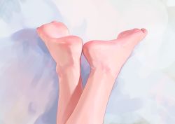 Rule 34 | absurdres, barefoot, crossed legs, feet, feet only, foot focus, highres, mochizuki ao, original, soles, solo, toes