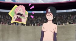 boruto boruto:_naruto_next_generations haruno_sakura naruto naruto_(series) nude_filter tagme third-party_edit uchiha_sarada