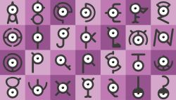 Rule 34 | black eyes, commentary, creature, creatures (company), english commentary, full body, game freak, gen 2 pokemon, looking at viewer, nintendo, no humans, pokemon, pokemon (creature), shawn flowers, unown, unown !, unown ?, unown a, unown b, unown c, unown d, unown e, unown f, unown g, unown h, unown i, unown j, unown k, unown l, unown m, unown n, unown o, unown p, unown q, unown r, unown s, unown t, unown u, unown v, unown w, unown x, unown y, unown z