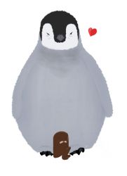 Rule 34 | baby penguin, bird, chyko, comfy, cuddles (happy tree friends), cuddling, emperor penguin, gondola, gondola (meme), highres, meme, penguin
