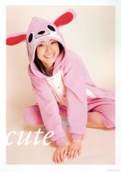 Rule 34 | pajamas, photo (medium), rabbit hood, socks, ueto aya
