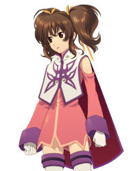 Rule 34 | 00s, anise tatlin, brown eyes, brown hair, gloves, ribbon, solo, tales of (series), tales of the abyss, twintails
