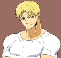 Rule 34 | blonde hair, blue eyes, capcom, cody travers, final fight, male focus, shirt, street fighter, street fighter v, tagme, white shirt