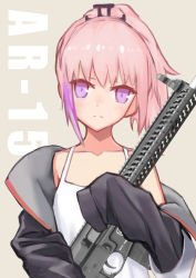 Rule 34 | 1girl, absurdres, age regression, aged down, ar-15, child, girls&#039; frontline, gun, highres, rifle, solo, st ar-15 (girls&#039; frontline), weapon, wu lun wujin
