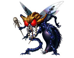 Rule 34 | atlus, beelzebub (shin megami tensei), bug, creature, demon, fly, bug, monster, persona, red eyes, shin megami tensei, wings