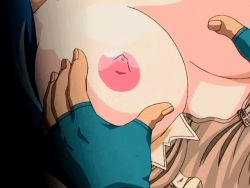 Rule 34 | 1boy, 1girl, animated, animated gif, breasts, groping, hetero, large breasts, nipples, non-web source, ramsses, romance wa tsurugi no kagayaki 2