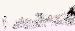 Rule 34 | 00s, 1boy, axis powers hetalia, bad id, bad pixiv id, japan (hetalia), japanese clothes, kimono, kojima lalako, kojima rarako, lantern, monochrome, pink background