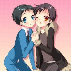 Rule 34 | 2boys, durarara!!, lowres, male focus, multiple boys, orihara izaya, ryuugamine mikado, tagme