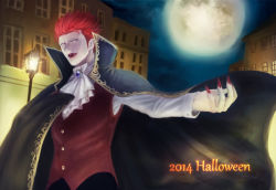 Rule 34 | 10s, 1boy, 2014, artist request, eustass kid, halloween, male focus, one piece, red hair, solo