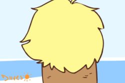 Rule 34 | alolan dugtrio, alolan form, animated, animated gif, artist name, beach, blonde hair, blue background, blue eyes, blue sky, cocktail umbrella, coconut, creatures (company), day, diives, drink, drinking straw, english text, game freak, gen 7 pokemon, long hair, looking at viewer, lowres, nintendo, no humans, ocean, outdoors, pokemon, pokemon (creature), pokemon sm, short hair, signature, simple background, sky, solo, sparkle, sunglasses, text focus, water