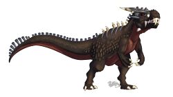 Rule 34 | absurdres, commission, commissioner upload, dinosaur, highres, tagme, tate no yuusha no nariagari, tyrannosaurus rex, tyrant dragon rex