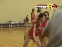 Rule 34 | animated, animated gif, asian, ass, ball, basketball, bottomless, censored, from behind, lowres, multiple girls, photo (medium), pubic hair, sdde-156, shoes, sneakers, playing sports, uniform