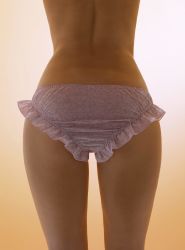 Rule 34 | absurdres, ass, cinturita, highres, panties, photo (medium), underwear