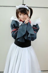 Rule 34 | apron, cosplay, konatsu minato, maid, maid apron, photo (medium), twintails