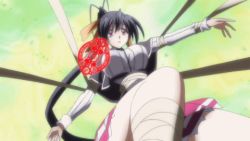 Rule 34 | 10s, animated, animated gif, bdsm, black hair, bondage, bound, breasts, embarrassed, exploding clothes, high school dxd, himejima akeno, long hair, lowres, nipples, nude, panties, ponytail, underwear