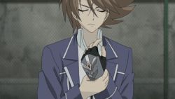 Rule 34 | 10s, 1boy, animated, animated gif, brown hair, cardfight!! vanguard, fingerless gloves, kai toshiki, lowres, male focus, solo