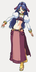 Rule 34 | 1girl, blue hair, compile, long hair, looking at viewer, madou monogatari, open mouth, puyopuyo, rulue (puyopuyo), sandals, simple background, skirt, smile, solo, white background
