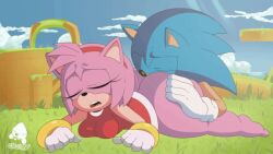 Rule 34 | 1boy, 1girl, amy rose, anal, anal lick, anal licking, anilingus, animated, animated gif, anus lick, anus sniff, ass, ass grab, bare legs, barefoot, blue fur, blue hair, blue sky, bottomless, bracelet, breasts, cloud, dress, eyelashes, feet, gloves, gold bracelet, grabbing another&#039;s ass, grass, green hill zone, hairband, hands on ass, hedgehog, hetero, huge ass, jewelry, kyojiri loli, legs, long eyelashes, loops, lying, male pleasuring female, medium breasts, medium hair, moaning, no panties, ocean, outdooms, pink fur, pink hair, platform, red dress, red hairband, scrabble007, sega, sex, sky, sleevless dress, smelling, smelling anus, smelling ass, sniffing anus, sniffing ass, sonamy, sonic (series), sonic the hedgehog, tail, teen boy, teenage boy, thick thighs, thighs, toes, video game, white gloves