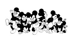 Rule 34 | artist request, crossover, disney, dragon ball, dragonball z, gloves, large ears, male focus, mickey mouse, multiple boys, parody, shoes, smile, tail, vegeta