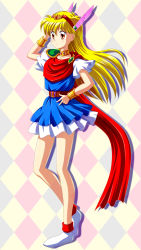 Rule 34 | 1990s (style), absurdres, akazukin chacha, blonde hair, closed mouth, highres, magical princess, standing