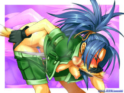 Rule 34 | censored, fellatio, leona heidern, oral, snk, tagme, text focus, the king of fighters
