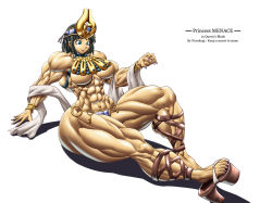 Rule 34 | breasts, extreme muscles, menace (queen&#039;s blade), muscular, princess, purukogi (plasma beach), queen&#039;s blade, tagme
