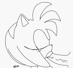 Rule 34 | amy rose, animated, animated gif, excito, fellatio, oral, penis, saliva, sketch, sonic (series)
