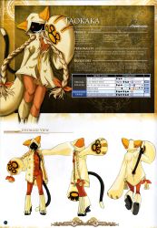 Rule 34 | 1girl, animal ears, animal hood, arc system works, blazblue, blazblue: calamity trigger, braid, breasts, cat ears, cat hood, cat tail, character name, command input, concept art, dark-skinned female, dark skin, english text, grin, highres, hood, hoodie, kneehighs, large breasts, long hair, mask, no bra, official art, open clothes, platform footwear, red eyes, scan, shoes, smile, socks, stats, suspenders, tail, taokaka, topless, twin braids, twintails