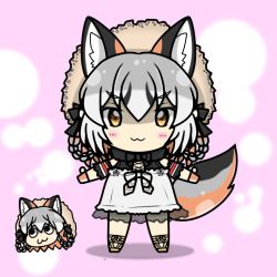 Rule 34 | animal ear fluff, animal ears, fox ears, fox girl, fox tail, island fox (kemono friends), kanihai, kemono friends, kemono friends v project, tail, virtual youtuber