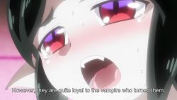 Rule 34 | 1girl, animated, anime screenshot, black hair, blush, bouncing breasts, breasts, doggystyle, female focus, indoors, ishuzoku reviewers, large breasts, long hair, nipples, nude, open mouth, sex, sex from behind, sound, sweat, sweatdrop, tagme, vampire, video