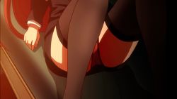 Rule 34 | 10s, 1girl, animated, animated gif, demon girl, high school dxd, high school dxd born, legs, long hair, lying, panties, red hair, red panties, rias gremory, screencap, solo, spread legs, thighhighs, underwear