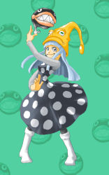 Rule 34 | 00s, eruka frog, hat, pantyhose, solo, soul eater, witch, witch hat, wizard hat