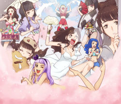 Rule 34 | + +, 1girl, angry, animification, bad id, bad pixiv id, barefoot, biting, black hair, blowing kiss, breasts, censored, cleavage, collar, convenient censoring, dress, feet, fishnets, flag, flower, folding fan, galibo, garter straps, hand fan, hat, headband, heart, japanese clothes, katy perry, lingerie, lipstick, lying, makeup, mascara, medium breasts, microphone, midriff, montage, multiple persona, nude, oil-paper umbrella, on stomach, one eye closed, panties, pantyshot, paper fan, parasol, purple hair, real life, ribbon, romaji text, smile, spaghetti strap, sparkle, thighhighs, umbrella, underwear, veil, wedding dress, wink