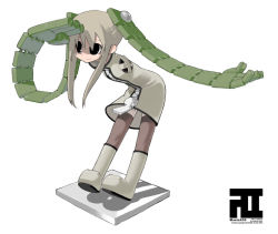 Rule 34 | 1girl, android, armless-robot-chan, original, solo, thighhighs, x6suke