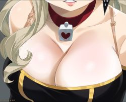Rule 34 | 1girl, blonde hair, breasts, cleavage, colorized, eden&#039;s zero, gaston18, large breasts, long hair, mashima hiro, rebecca bluegarden, solo, tagme